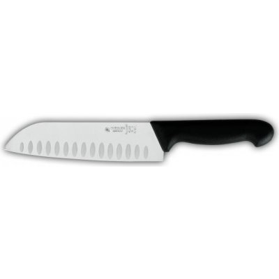 Giesser Nůž japonského typu SANTOKU s výbrusy v čepeli 18 cm – Zboží Mobilmania