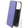 Pouzdro a kryt na mobilní telefon Pouzdro 1Mcz Elegance Book Apple iPhone 14 Pro tmavě modré
