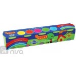 JOVI Měkká plastelína Blandiver 5x110 g neonové barvy – Sleviste.cz