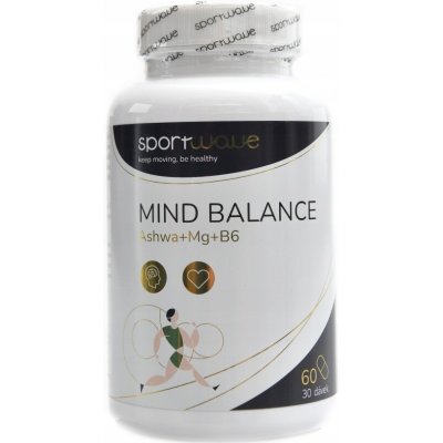 MIND BALANCE Ashwagandha KSM-66, Hořčík B6 60 kapslí – Hledejceny.cz