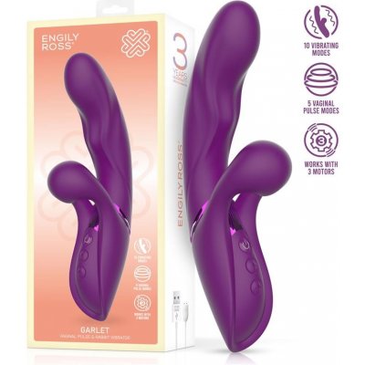 Engily Ross Garlet Vaginal Pulse & Rabbit Purple