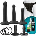 Vac-U-Lock Silicone Pegging Set strap on postroj a 4 dilda – Hledejceny.cz
