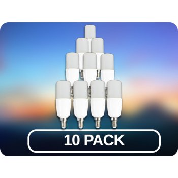 V-tac 10 PACK E14 LED ŽÁROVKY 9W Studená bílá