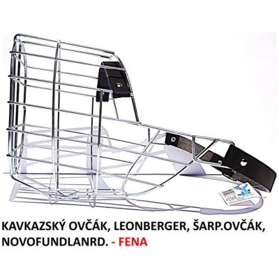 Mr. Rozchov Náhubek kovový Kavkazský ovčák Leonberger Šarplaninský ovčák Novofundl. fena – Sleviste.cz