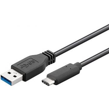 PremiumCord 8592220012878 USB 3.1 konektor C/male - USB 3.0 konektor A/male, 0,5m