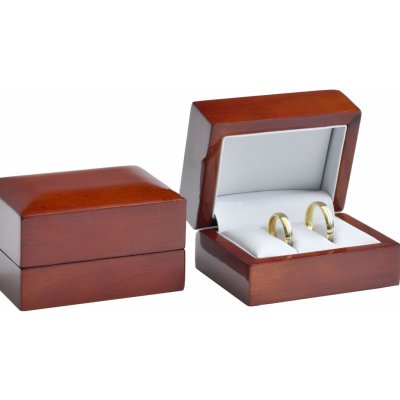 OLIVIE Dřevěná krabička snubní prsteny 7530 – Hledejceny.cz