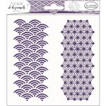 Šablona 15x15cm Japonská geometrie – Sleviste.cz