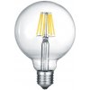 Žárovka Trio T985-6810 985-6810 LED designová filamentová žárovka Globe 1x8W E27 806lm 2700K