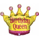 Balónek foliový Narozeninová královna – Zboží Dáma