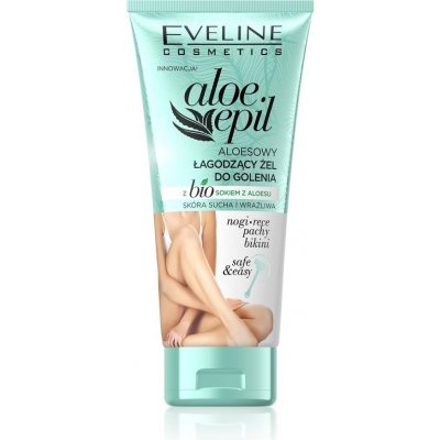 Eveline Cosmetics aloe epil zklidňující gel na holení s bio aloe 175 ml – Zbozi.Blesk.cz