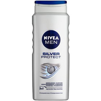 Nivea Men Silver Protect sprchový gel 500 ml