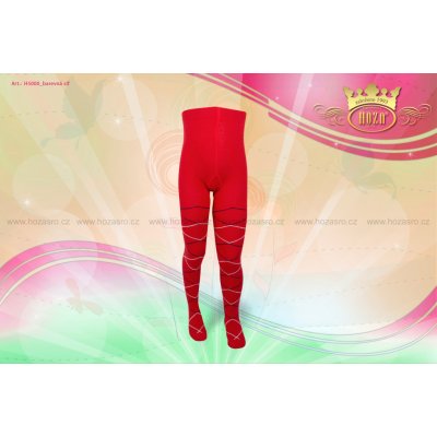 Hoza dětské punčochové kalhoty červená – Zboží Dáma