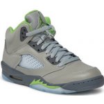 Nike Air Jordan 5 Retro GS DQ3734 003 Silver/Green Bean/Flint Grey – Zboží Dáma