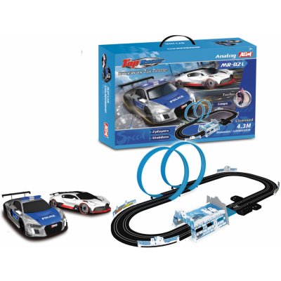 mamido Autodráha Audi a Bugatti 4,3 metru 1:64 – Zboží Dáma