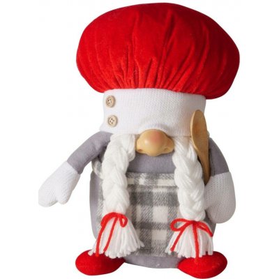 Boltze Home Textilní figurka kuchaře COOKY, výška 28 cm, vícebarevná vícebarevná – Sleviste.cz