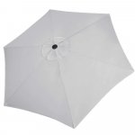 SPRINGOS SUNNY GU0022 Zahradní slunečník 250 cm, světle šedý – Hledejceny.cz