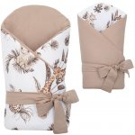 New Baby Dětská oboustranná zavinovačka Safari hnědá – Zboží Mobilmania