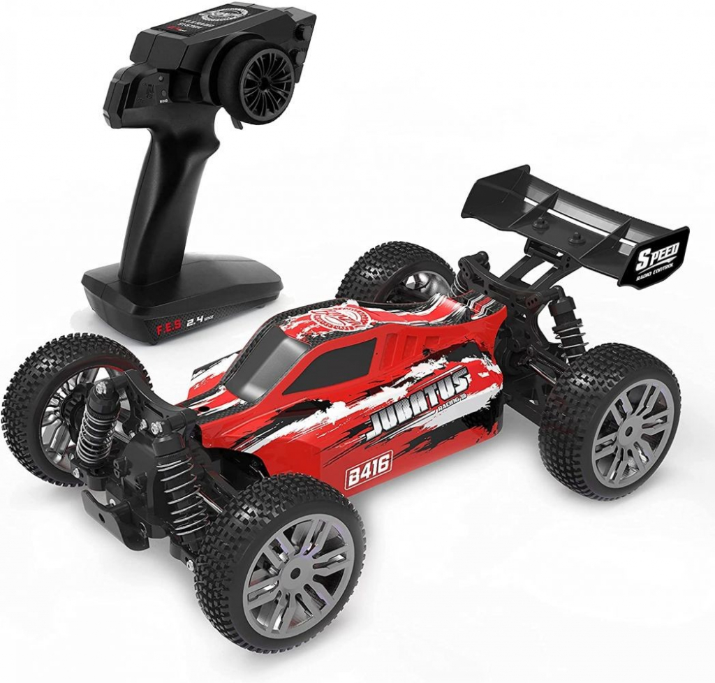 Bonzai Auto RC Buggy Jubatus B416 terénní 4WD červené 2,4GHz RTR 1:14