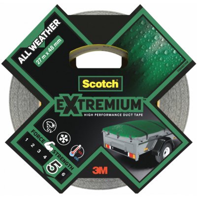 3M Scotch® Extremium™ Vysoce výkonná lepicí páska pro jakékoli povětrnostní podmínky, 27,4 m × 48 mm – Zboží Mobilmania