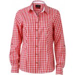 James&Nicholson kostkovaná JN637 Red – Zboží Mobilmania