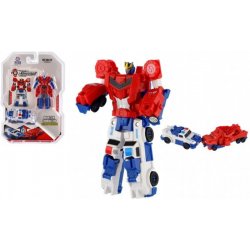 Teddies Transformer auto/robot 2v1 plast v blistru 19x27x6cm