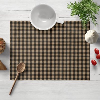 Biante bavlna prostírání Olivia OL-019 Hnědo-béžová kostka malá 30x40cm – Hledejceny.cz