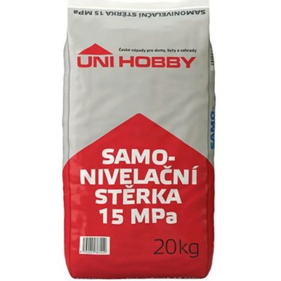 UNI HOBBY UH Stěrka samonivelační 15MPa 20kg – Hledejceny.cz