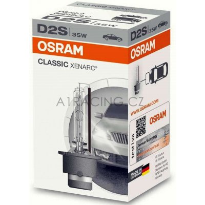 Xenon výbojka D2S Osram Xenarc Classic 35W P32d-2 4150K – Zboží Mobilmania