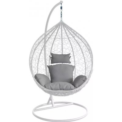 TRENDIE 02 bílé s šedou poduškou – Zboží Mobilmania