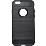 Pouzdro Forcell Carbon Apple iPhone 6/6S - černé – Hledejceny.cz