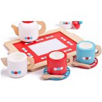 Bigjigs Toys čajový servis s puntíky – Zboží Dáma