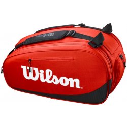 Wilson Tour Padel Bag - red