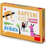 Dino Kapesní kvízy Junior zvířata – Zbozi.Blesk.cz