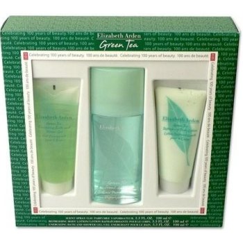 Elizabeth Arden Green Tea EDP 100 ml + tělové mléko 100 ml + sprchový gel 100 ml dárková sada