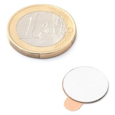 Samolepicí ocelový plech D15 × 0,55 mm, protikus pro magnet – Sleviste.cz