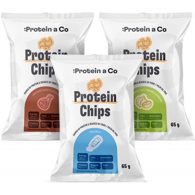 Proteinové chipsy 3x 65 g – Hledejceny.cz