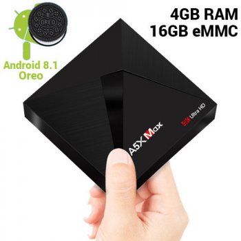 RGB.vision TV Box A5X MAX RK3328 4/16GB Android 8.1