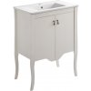 Koupelnový nábytek COMAD Stojatá skříňka s umyvadlem - ELISABETH 820, šířka 60 cm, bílá borovice