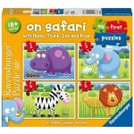 Ravensburger Moje první hádanky. Safari. 2-3-4-5 dílků – Zbozi.Blesk.cz