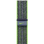 Apple Watch 41mm jasně zelený/modrý provlékací sportovní řemínek Nike MTL03ZM/A – Zboží Živě