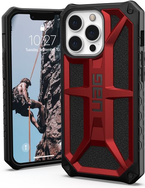 Pouzdro Urban Armor Gear UAG Monarch krýt iPhone 13 Pro, crimson