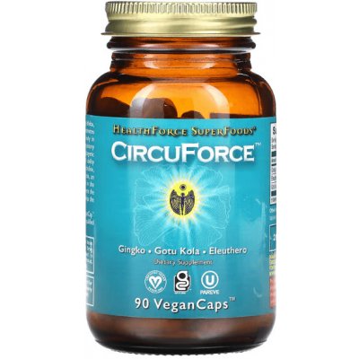 HealthForce SuperFoods CircuForce Ginkgo Biloba Health Force 90 kapslí – Hledejceny.cz