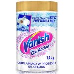 Vanish Oxi Action Odstraňovač skvrn v prášku na bílé prádlo 0% chlóru 1,4 kg – Zboží Dáma