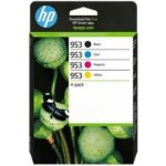 HP 953 originální inkoustová kazeta černá, azurová, purpurová, žlutá 6ZC69AE – Sleviste.cz