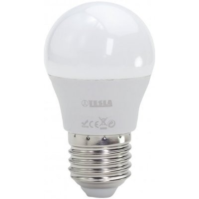 Tesla LED žárovka mini BULB, E27, 5W, 230V, 450lm, 3000K, teplá bílá MG270530-1 – Zboží Mobilmania