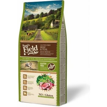 Sam's Field Gluten Free Adult Medium Beef & Veal 13 kg