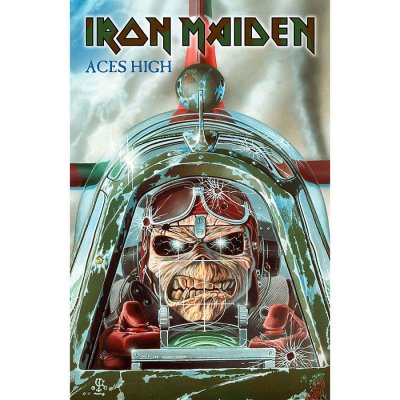 Iron Maiden textilní banner 68 cm x 106 cm Aces High – Sleviste.cz