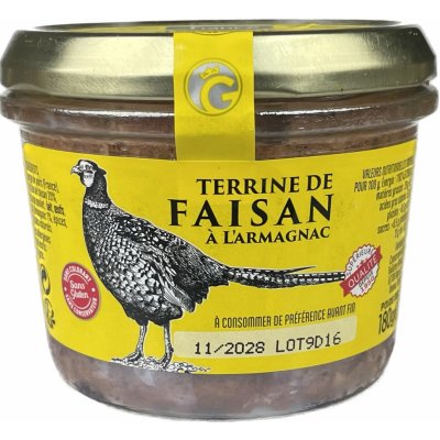 Gourmet Partners Bažantí terina s Armagnacem 180 g – Hledejceny.cz