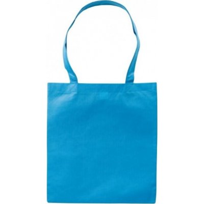 Printwear Odolná taška z polypropylenu s dlouhými uchy modrá azurová