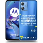 Picasee silikonové Motorola Moto G54 5G - Kazma - MĚLI BYSTE SE DO TOHO PUSTIT čiré – Sleviste.cz
